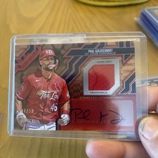 2025 Topps Baseball 04/20 Paul Goldschmidt Autographed Jersey.
