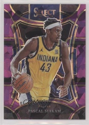 2023 Select Mezzanine Level Pink Cracked Ice Prizm 4/99 Pascal Siakam #393 13d0