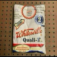 WHITESVILLE T-SHIRT WV73544 2-PACK White Toyo Size L Men