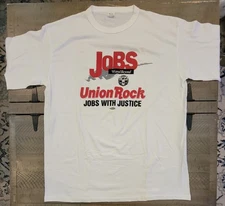 Vintage CWA 100% Union Men’s  T Shirt Size 2XL USA. *New With A Few Spots*