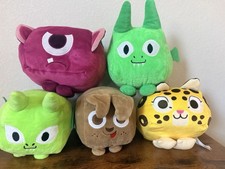 Kids Roblox Pet Simulator x Plush Pack Set of 5