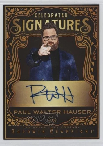 2025 Upper Deck Goodwin Champions Achievement Paul Walter Hauser #CS-PW Auto 6kv