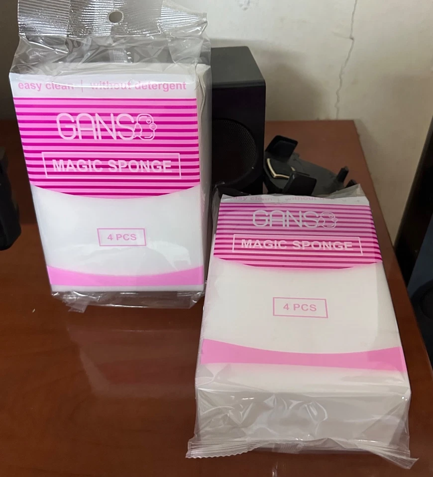 Magic Sponge For Multi Purpose Cleaning…easy clean without detergent…4 pcs  - Image 3 of 4