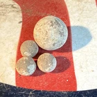 Civil War 💥🇺🇸💣 Confederate Buck N Ball  Mississippi Camp Hammond Collection