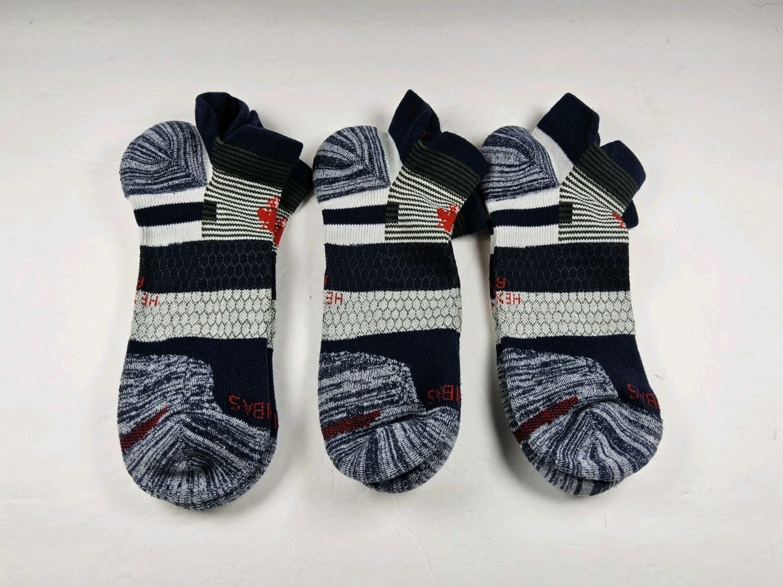 Bombas Hex-Tec Run Running Athletic Ankle Socks Lot Of 3 Size XL
Opens in a new window or tab