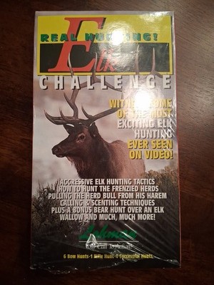 Elk Challenge (VHS, 1995) Free SHIPPING Hunting 