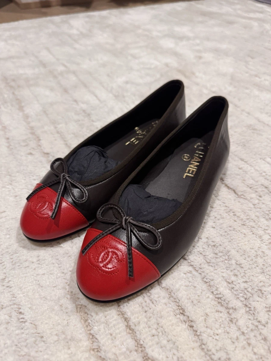 CHANEL Women's Leather Upper Chanel Ballerina for sale | eBay