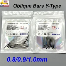 0.8/0.9/1.0mm Dental Ball Retainer J Clasp Oblique Clasps Bars Y-Type Scheu 10pc