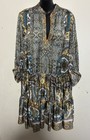 Mela Purdie Paisley Dress Boho Size 10