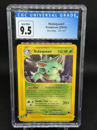 Nidoqueen graded CGC 9.5 for sale on eBay