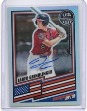 2026 Panini Stars & Stripes USA Baseball #87 Jared Grindlinger Auto