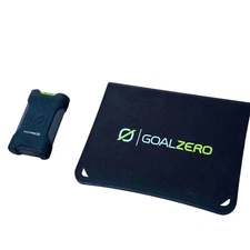 Goal Zero Black Nomad 10 Portable Solar Charger & Venture 35 Power Bank 6280