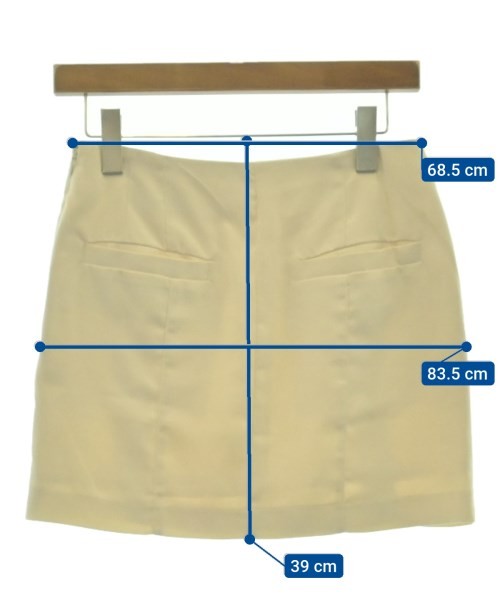AMERI Knee-length Skirt Ivory S 2200523761084 - image 9
