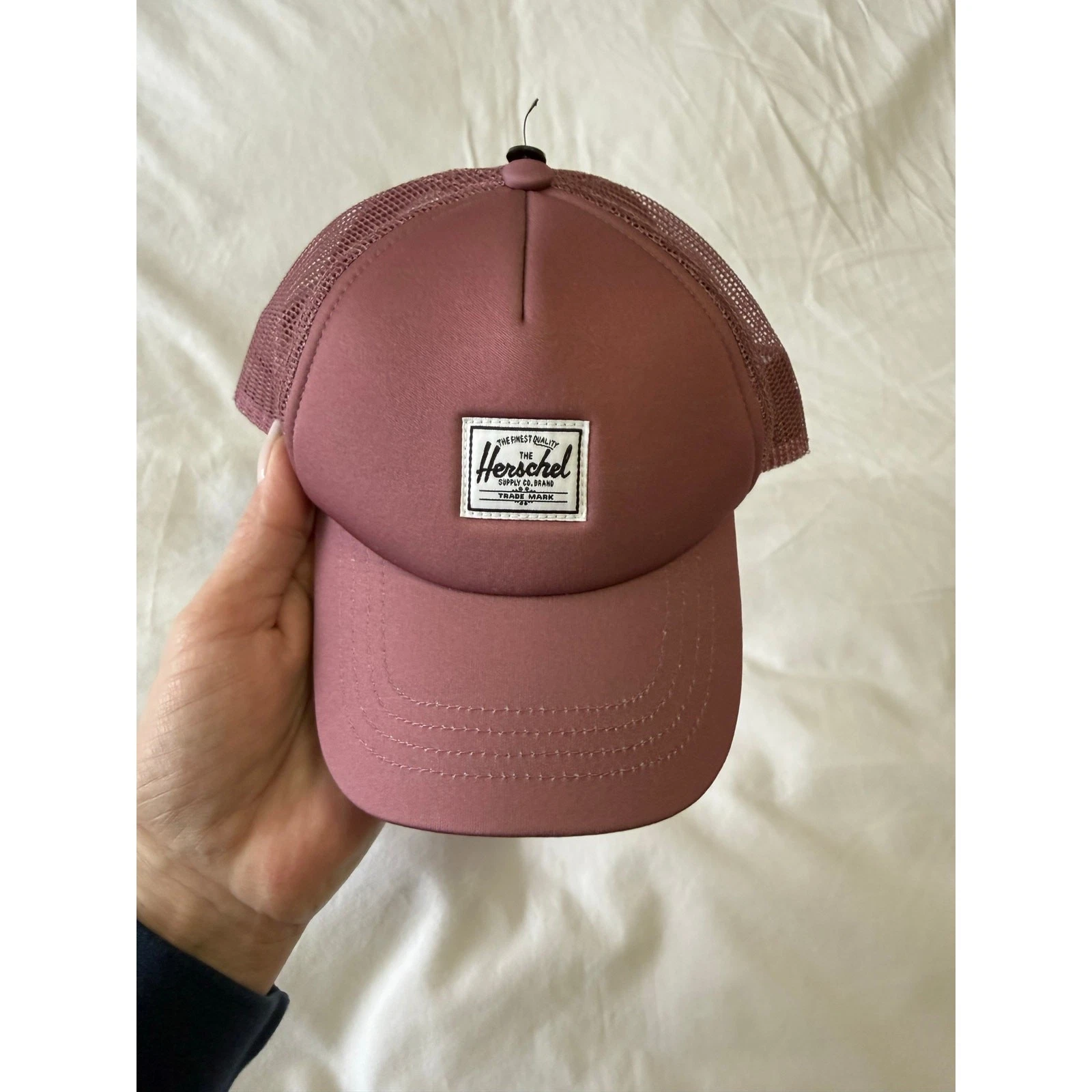 Herschel | One Size | Ash Rose Baby Whalers Hat Toddler Trucker Hat NWT