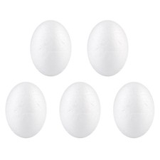 50 Pcs 6 cm Foam Eggs Multi Purpose Painting Supply for Easter Crafts
