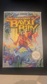 NES The Adventures of Bayou Billy OVP CIB PAL NOE Konami Nintendo Retro Spiel