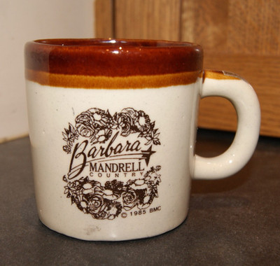 Vintage Barbara Mandrell Country Coffee Mug Unused Country Music Royalty 1985