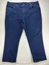 The Perfect Jean NYC Jeans Mens 48x30 Thick Thicc Stretch Denim Dark Wash