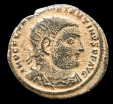 CONSTANTINE I, AD 306-337, AE FOLLIS. (a1196)