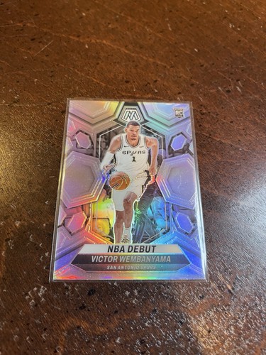 2023-24 Panini Mosaic - NBA Debut Victor Wembanyama #257 (RC) Silver Prizm