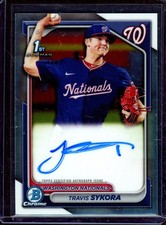TRAVIS SYKORA ~ 2024 Bowman Chrome Prospect Autograph AUTO #CPA-TSY