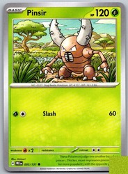 Pinsir 003/131 Prismatic Evolutions Common