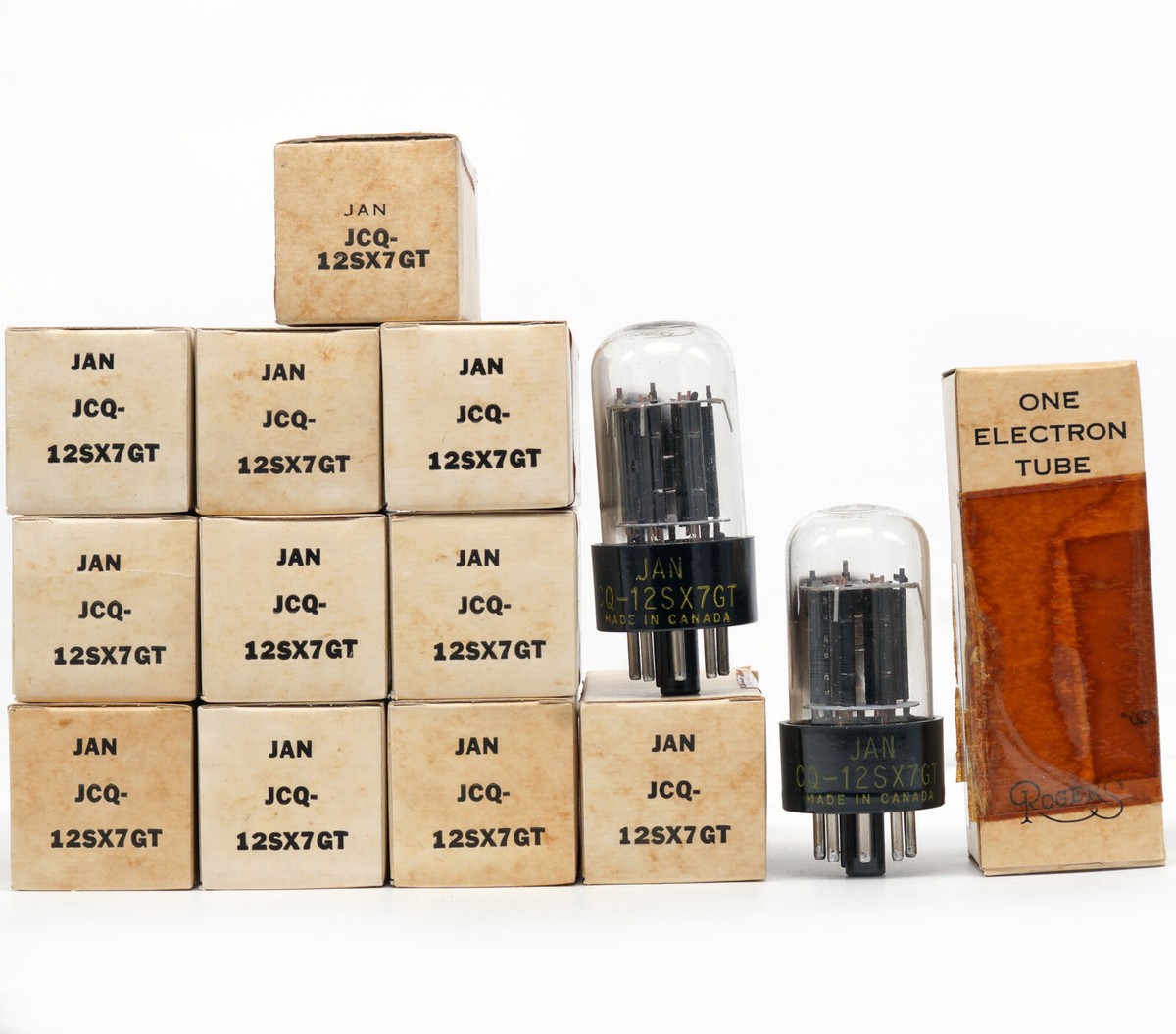 真空管7本セット Made in Canada