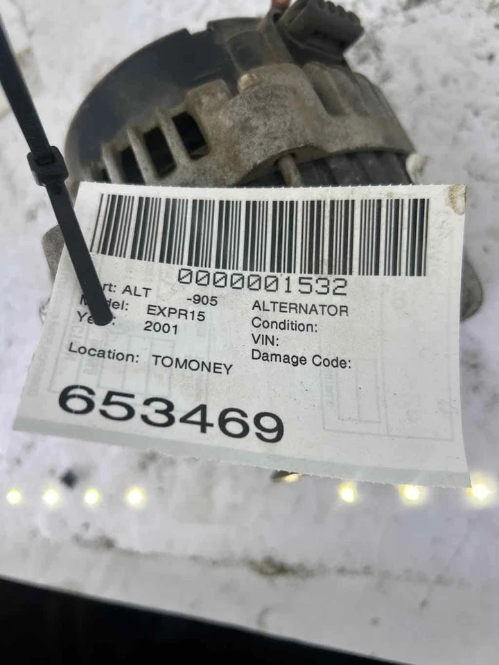 Fits 2001-2002 Chevrolet Express 1500 Alternator 130 Amp OEM#:19244747 - Image 3 of 3