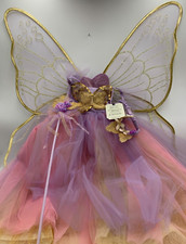 Pottery Barn Kids Lavender Butterfly Fairy Halloween Costume 4 6 Yrs 433