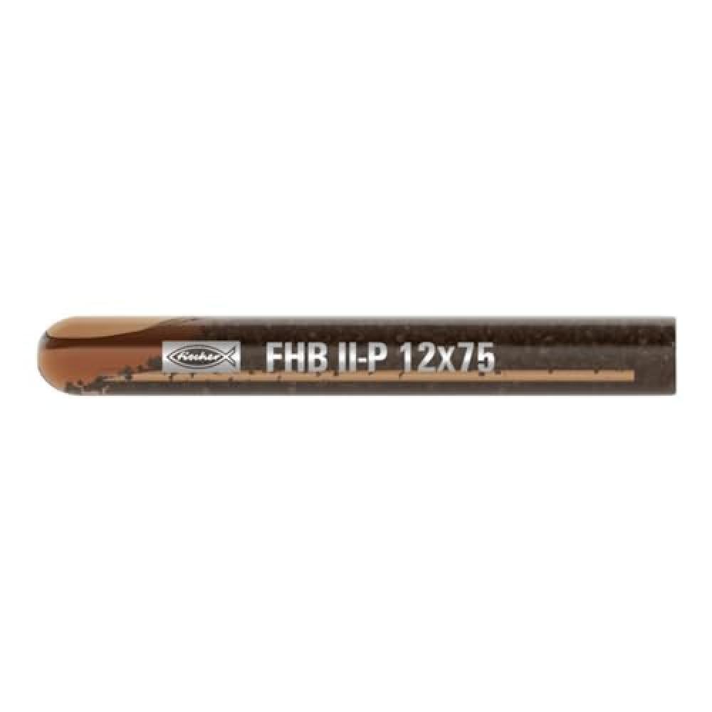 (TG. Medium) Fischer FHB II-P 12x75 Resina ancorante chimico in fiala (10 Pz.) -