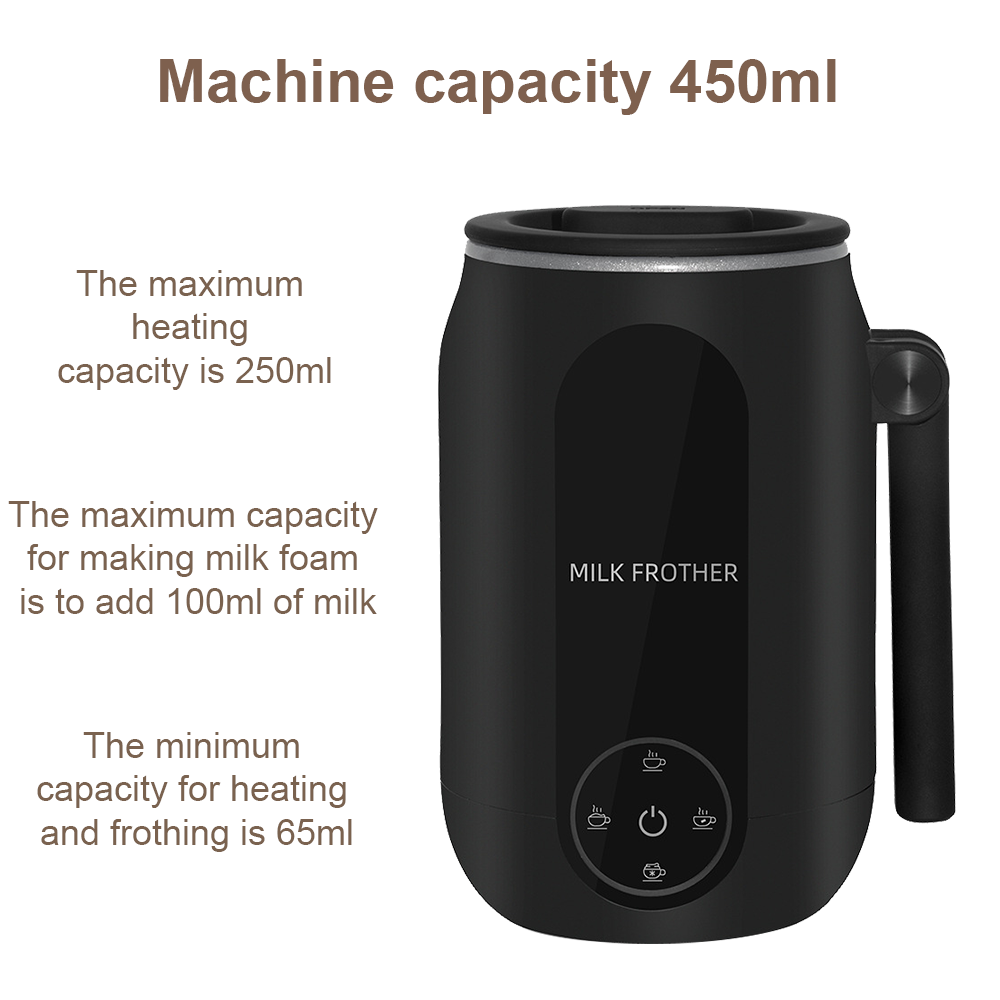 Electric Milk Frother Hot Chocolate Maker Machine Milk Steamer Frother