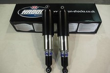 TRIUMPH  HAGON REAR SHOCKS PRE UNIT & UNIT T120 TR6 AND T100 MODELS SHROUDED