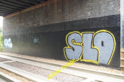 Photo 6x4 We woz ere Trumpington The anti graffiti brigade have been out  c2013