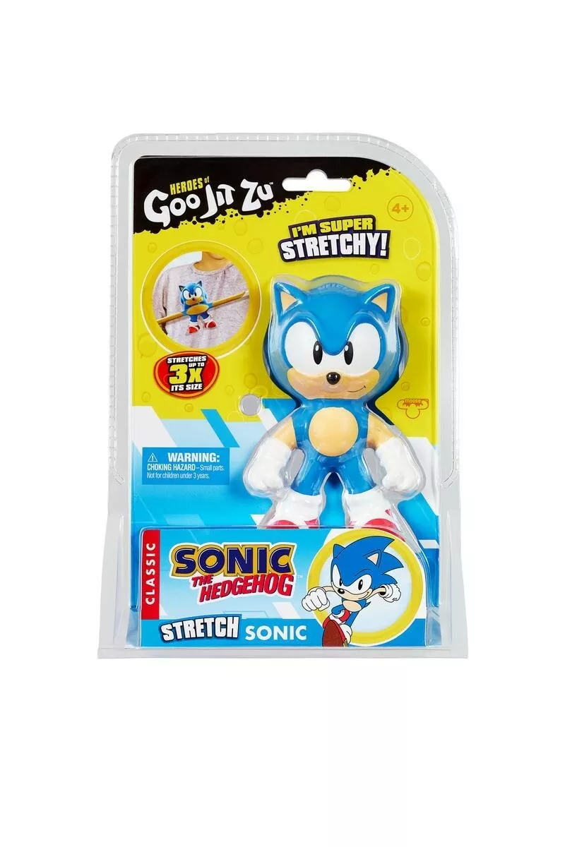 2022 Heroes at Goo Jit Zu - Sonic the Hedgehog - CLASSIC SONIC STRETCHY  FIGURE 630996413265