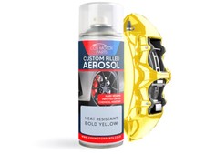 Cox Motor Parts Aerosol Brake Caliper Paint | 400ml - Gloss Bold YELLOW