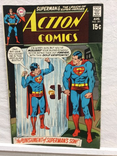 Action Comics #391 Comic Book Superman