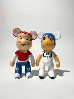 Popobe Bär Künstler Hoshiyoriko und Evangelion Figuren selten Sammlerstück Serie 13
