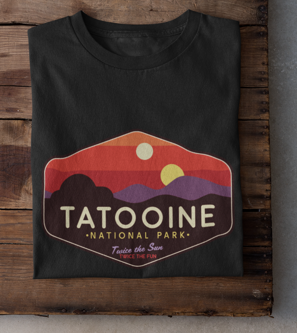 Star Wars T-Shirt, Tatooine T-Shirt, Tatooine National Park Shirt