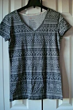 Ladies Thermal Base Layer Top Size Small Heatlite Gray