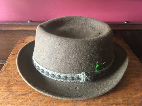 vintage champ fedora hat - Gem