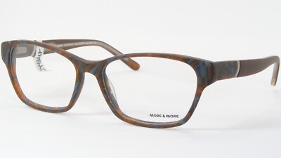 MORE & MORE 50509 780 Matt Multicolor UNIQUE RARE EYEGLASSES 52-15-135mm Germany