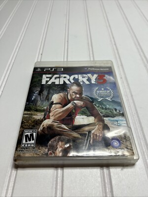 Far Cry 3 (Sony PlayStation, 2012) Complete with Manual CIB