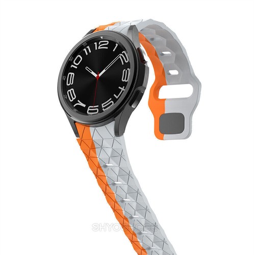 For Samsung Galaxy Watch 7 40mm 44mm FE Silicone Band Strap Replacement Bracelet - Picture 305 of 689