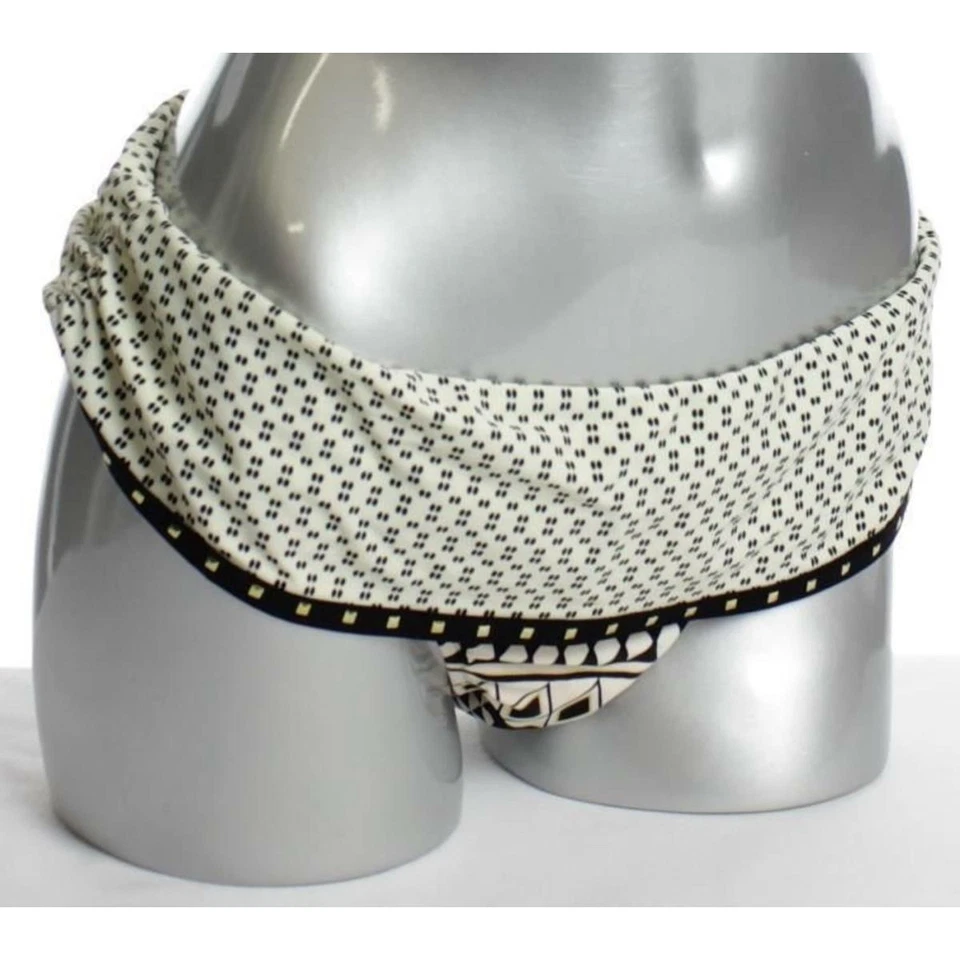 Combo de bikini Jessica Simpson Junior XL parte inferior de natación con falda tostado abstracto tostado/rosa Foto 2 de 4