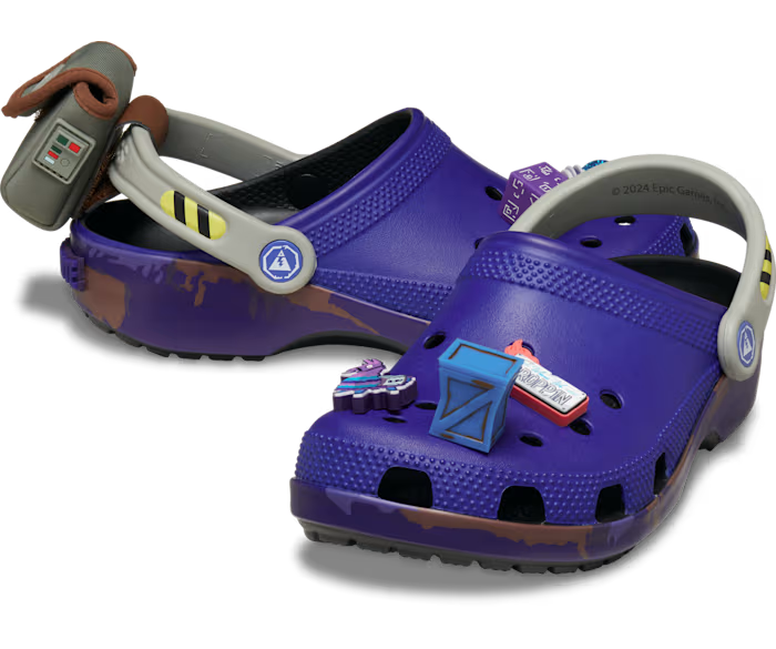 Fortnite X Crocs Classic Clog 210495 Battle Bus size 4 - 13