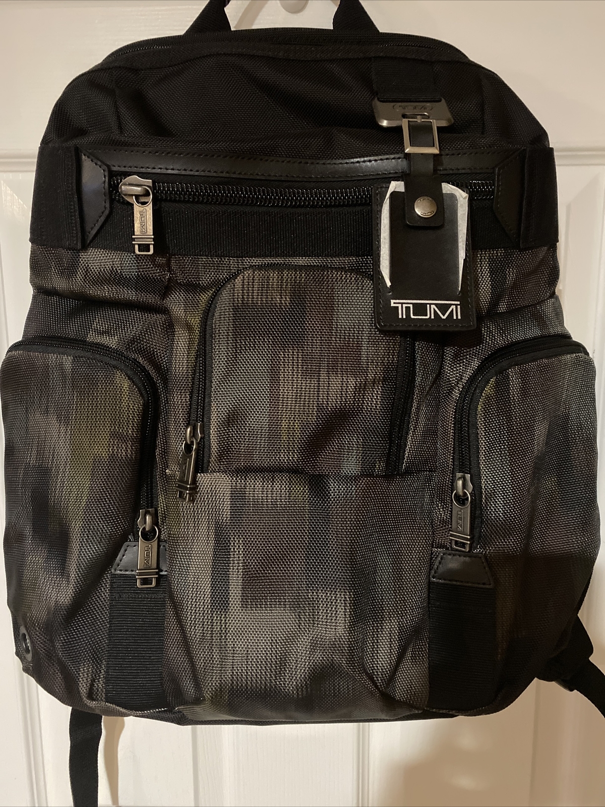 Authentic TUMI Nickerson Travel Backpack Triple Pocket Expendable eBay