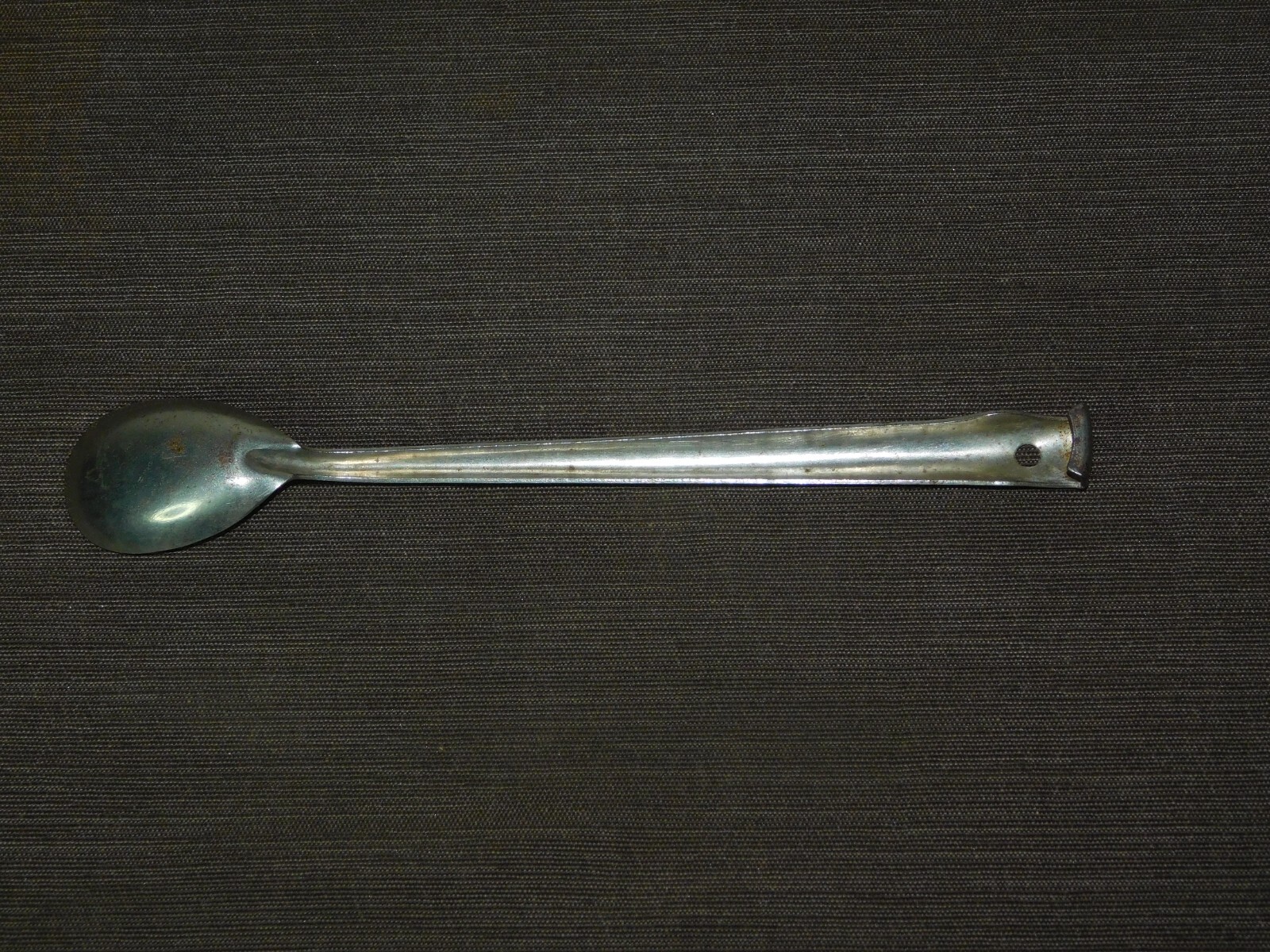 RARE VINTAGE ANTIQUE  8" LONG B J E MULLEN PALE DRY BOTTLE OPENER  SODA SPOON