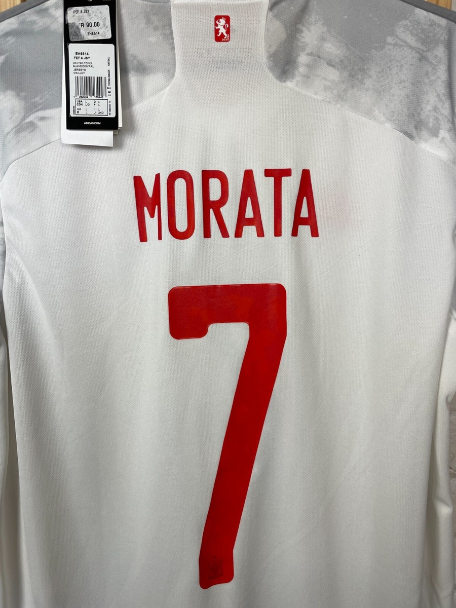 2018 スペイン代表　アウェイ　選手用　No.7 MORATA 2018 スペイン代表 アウェイ 選手用 No.7 MORATA 2018 スペイン