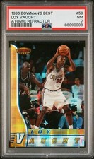 1996 BOWMAN'S BEST ATOMIC REFRACTOR #59 LOY VAUGHT PSA 7