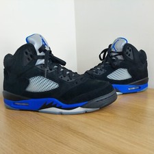 Nike Air Jordan 5 Retro Racer Blue Mens Basketball Shoes Trainers UK 7.5